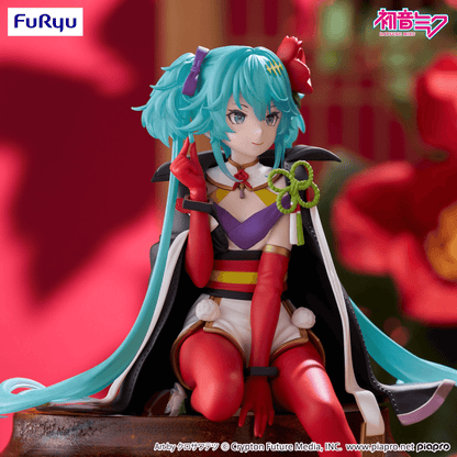 Hatsune Miku Noodle Stopper Figure Flower Fairy Camellia FuRyu