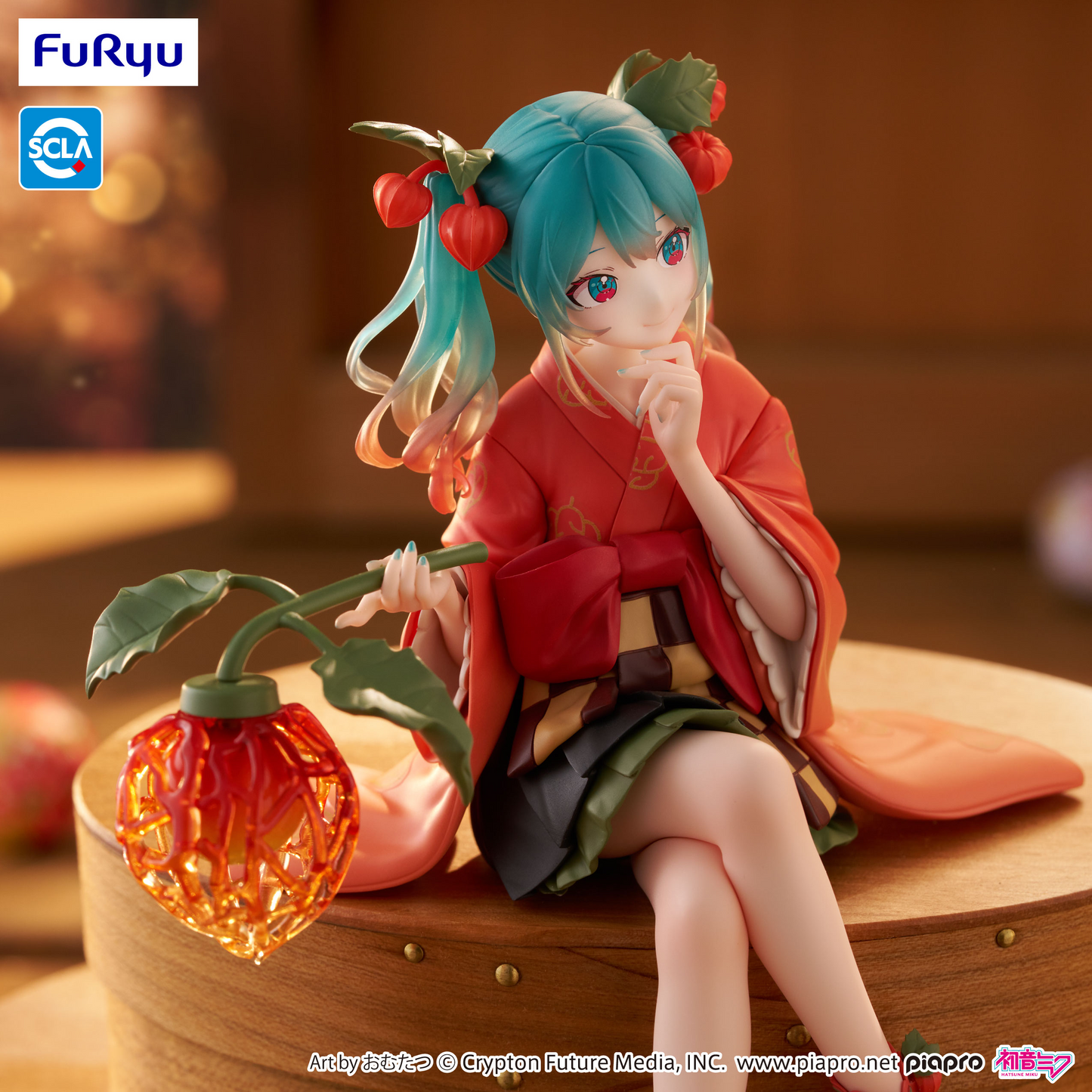 Hatsune Miku Noodle Stopper Figure Flower Fairy Winter Cherry FuRyu