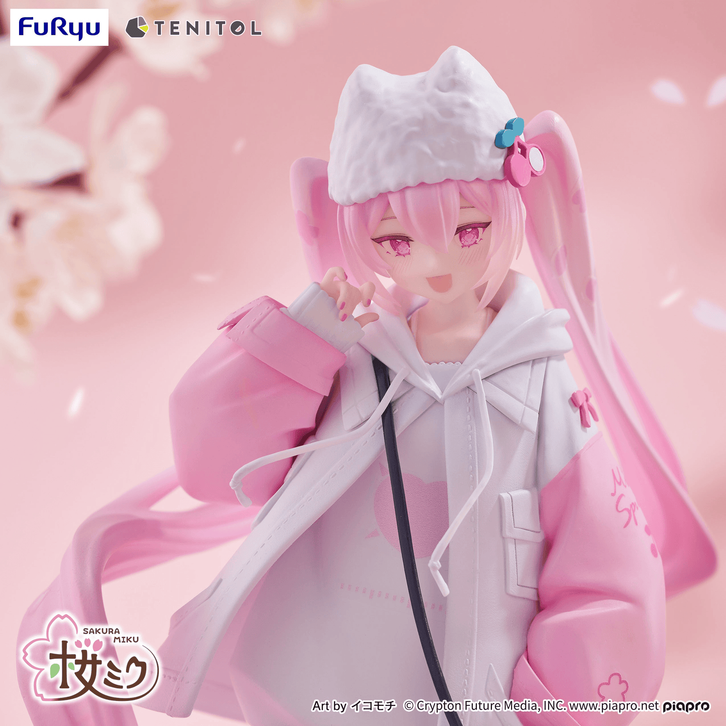 Hatsune Miku TENITOL Sakura Miku Cool style[petit]FuRyu
