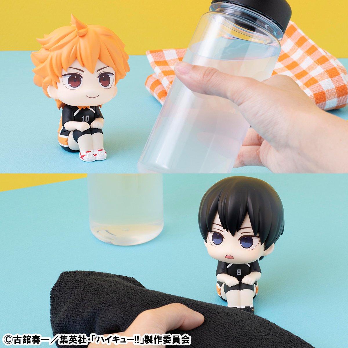 Haikyu!! Lookup Shoyo Hinata Uniform ver.／Tobio Kageyama Uniform ver.set 【with gift】 MEGAHOUSE