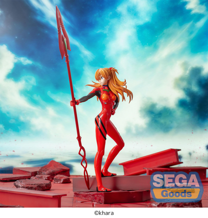 EVANGELION: 3.0+1.0 Thrice Upon a Time Asuka Shikinami Langley x Spear of Cassius Luminasta SEGA
