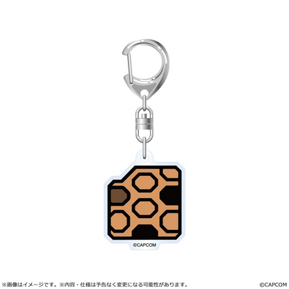 Monster Hunter Wilds Item icon Acrylic Keychain CAPCOM