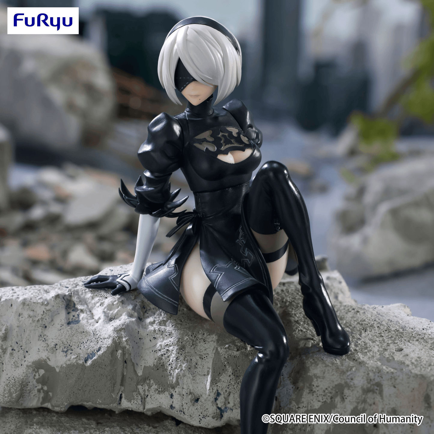 NieR:Automata Ver1.1a Noodle Stopper Figure 2B (YoRHa No.2 Type B)FuRyu (Rerelease)