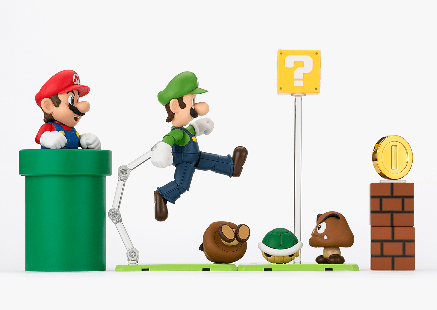 Super Mario - Super Mario Playset S.H.Figuarts TAMASHII NATIONS Bandai