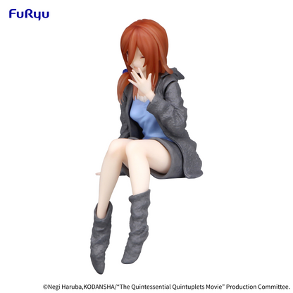 The Quintessential Quintuplets Movie Noodle Stopper Figure Miku Nakano Loungewear ver.FuRyu