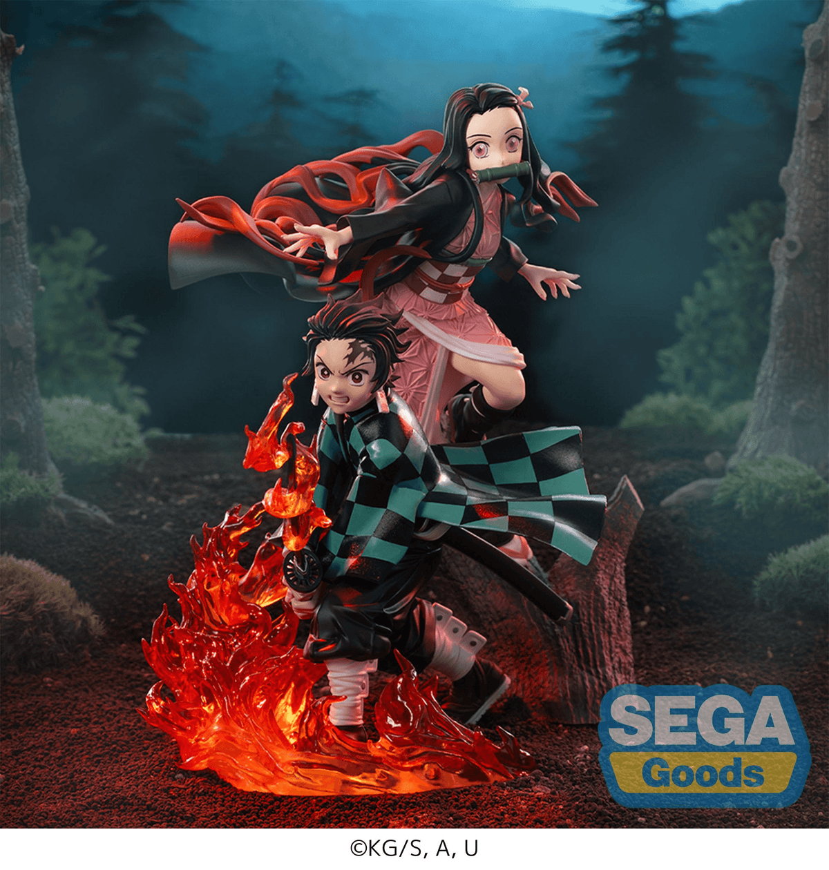 Demon Slayer: Kimetsu no Yaiba Figure Nezuko Kamado XrossLink Anime (Rerelease)2026 SEGA