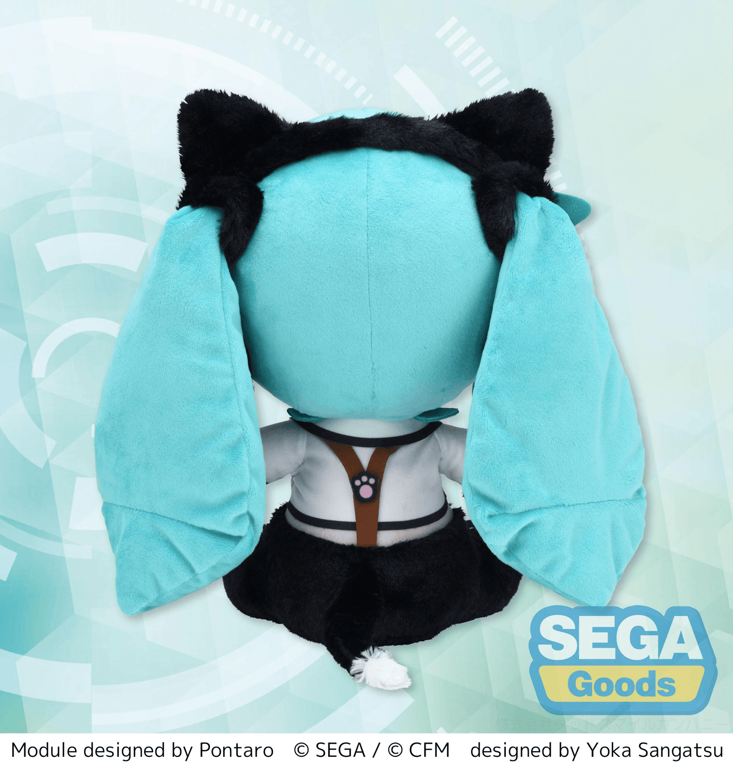 Hatsune Miku: Project DIVA Arcade Future Tone LL Plush Hatsune Miku Kitty Cat fuwa petit SEGA