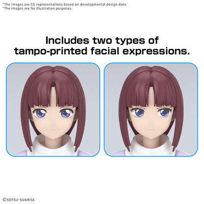 Gundam X After War Figure-rise Standard TIFFA ADILL Bandai