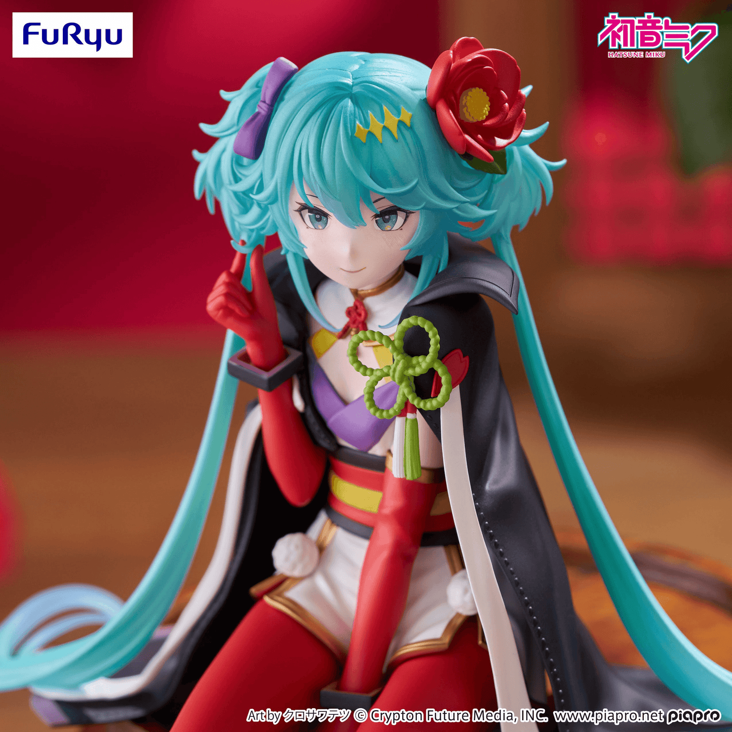 Hatsune Miku Noodle Stopper Figure Flower Fairy Camellia FuRyu