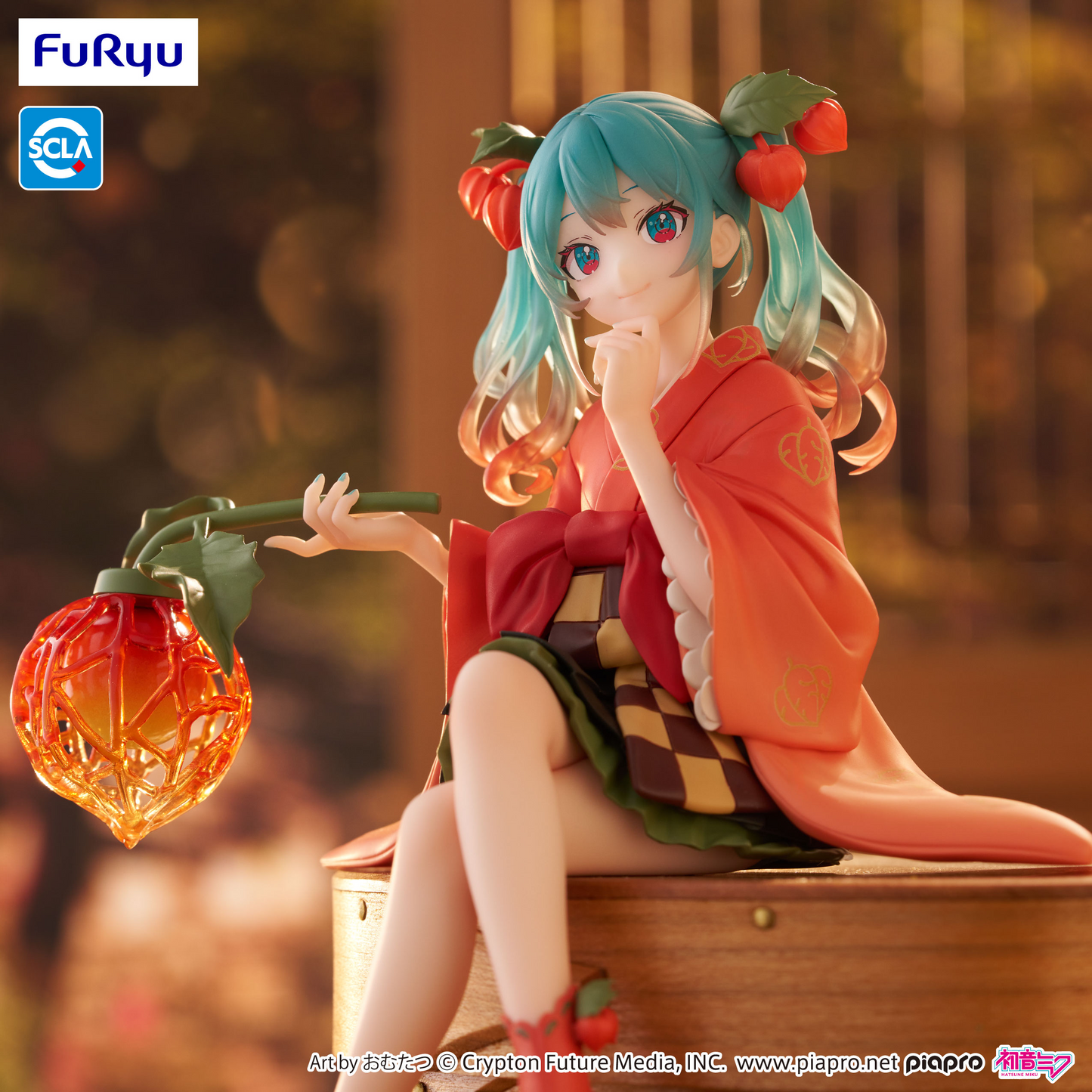Hatsune Miku Noodle Stopper Figure Flower Fairy Winter Cherry FuRyu