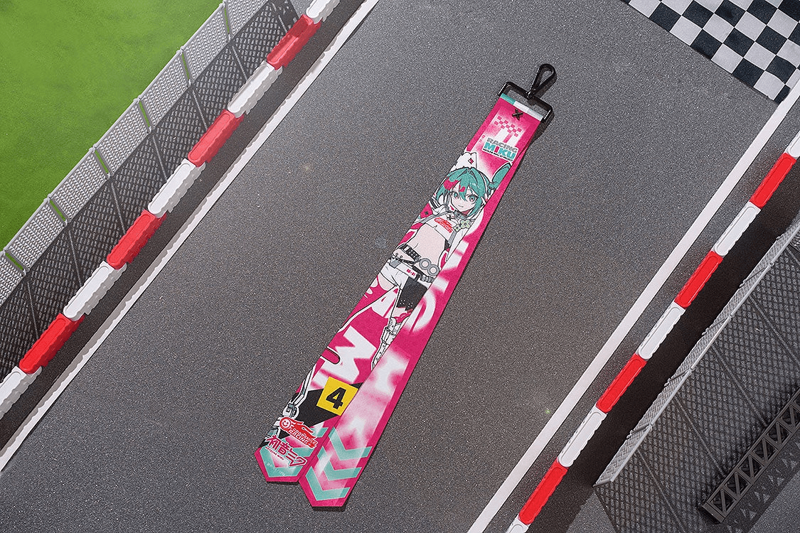 Hatsune Miku: Racing Ver. 2025 Collectible Ribbon Keychain GOOD SMILE COMPANY