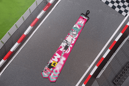 Hatsune Miku: Racing Ver. 2025 Collectible Ribbon Keychain GOOD SMILE COMPANY