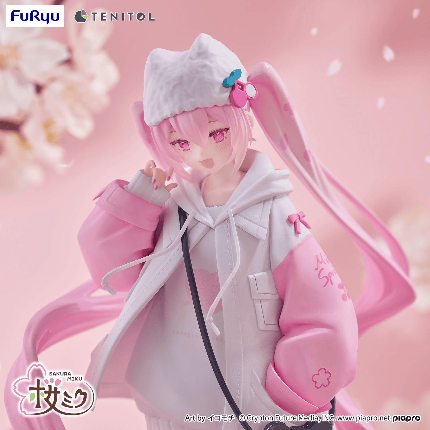 Hatsune Miku TENITOL Sakura Miku Cool style[petit]FuRyu