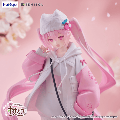 Hatsune Miku TENITOL Sakura Miku Cool style[petit]FuRyu