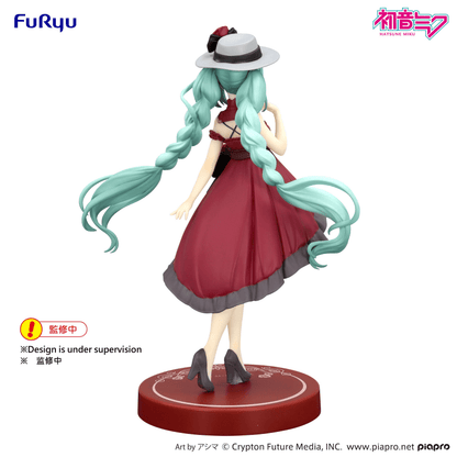 Hatsune Miku Trio-Try-iT Figure Outing Dress Red Color ver.FuRyu