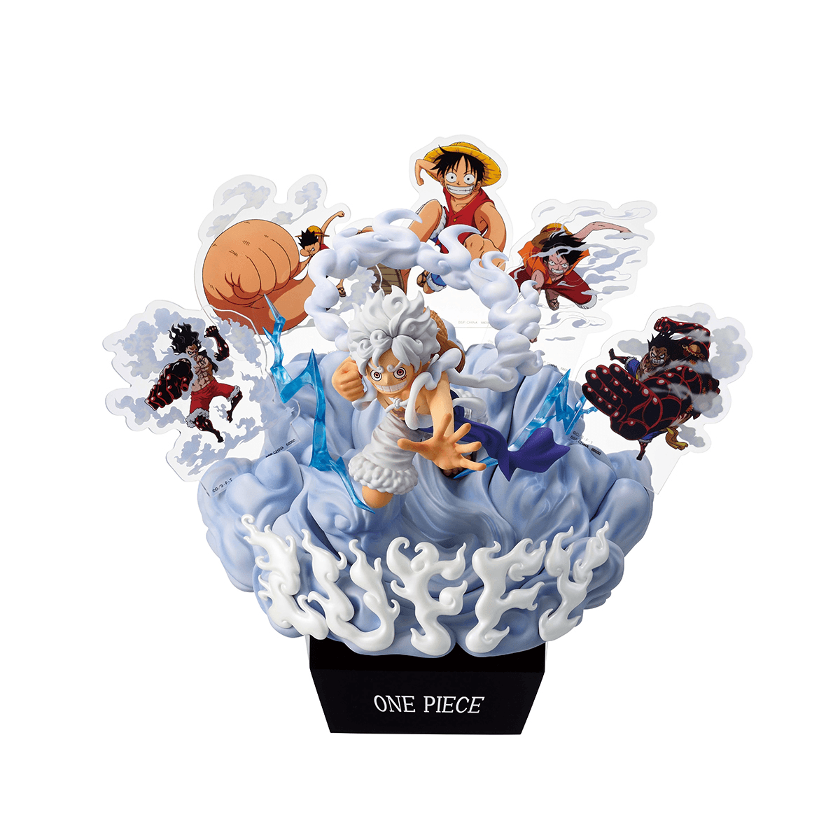 ONE PIECE Monkey D. Luffy Gear 5 Ondimension (Memories Of Adventure and The Shipping Route The Future)BANDAI Ichibansho