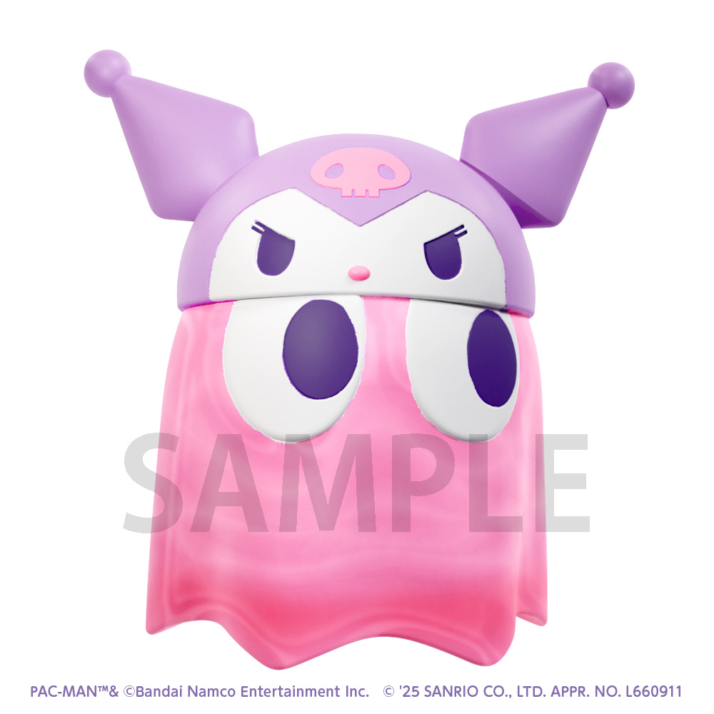 PAC-MAN × Sanrio Charactors Chibicollect Figure Vol.2 Clear Color Ver. MEGAHOUSE