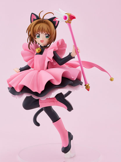 Card Captor Sakura POP UP PARADE Sakura Kinomoto: Black Cat Costume Ver. L Size GOOD SMILE COMPANY
