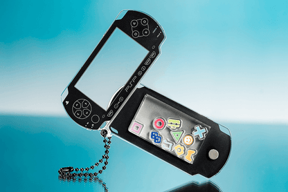 PSP™ (PlayStation™Portable) Rattle Acrylic Keychain: Black Ver.GOOD SMILE COMPANY