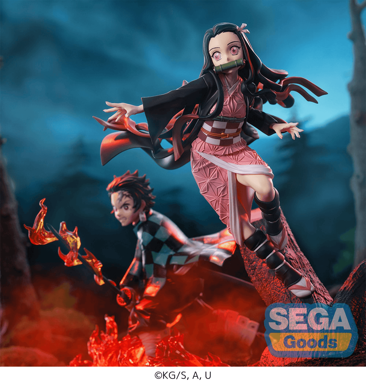 Demon Slayer: Kimetsu no Yaiba Figure Nezuko Kamado XrossLink Anime (Rerelease)2026 SEGA