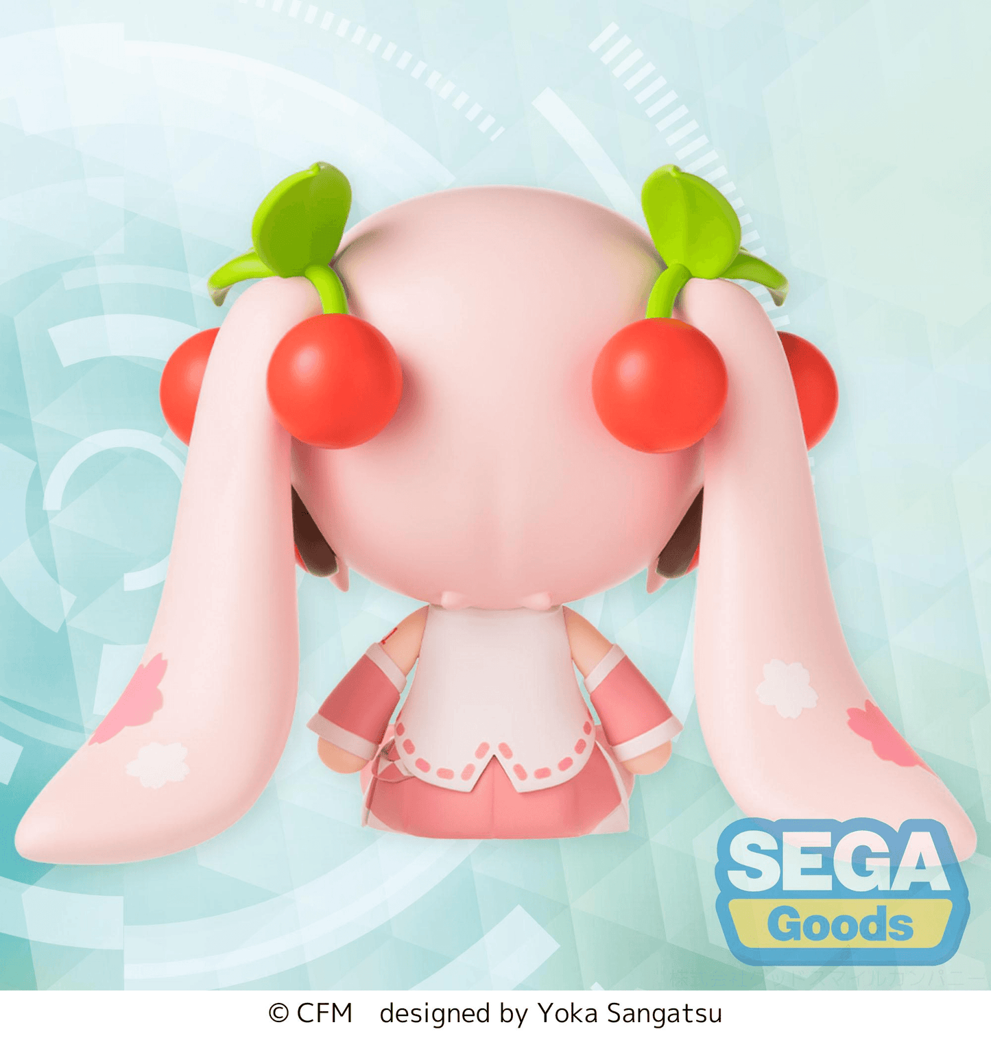 Hatsune Miku Series Chibi Figure Sakura Miku fuwa petit SEGA