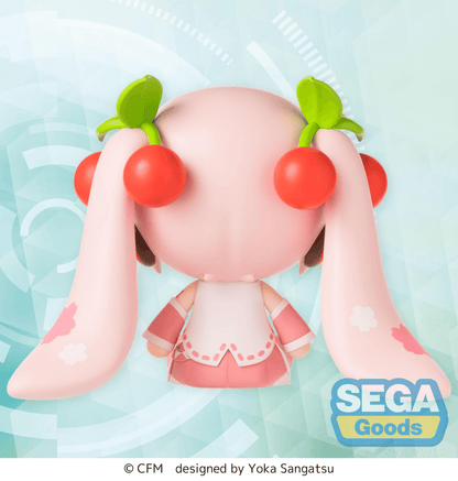Hatsune Miku Series Chibi Figure Sakura Miku fuwa petit SEGA