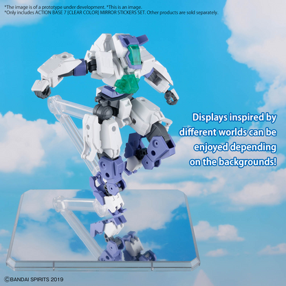 AB7 Action Base 7 [Clear Color] Mirror Stickers Set