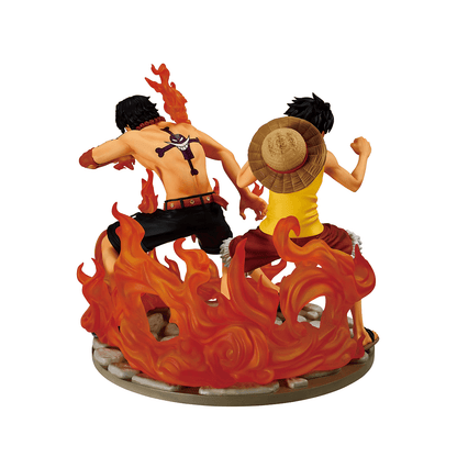 One Piece Ace & Luffy (Dramatic Memories)Ichibansho Figure BANDAI