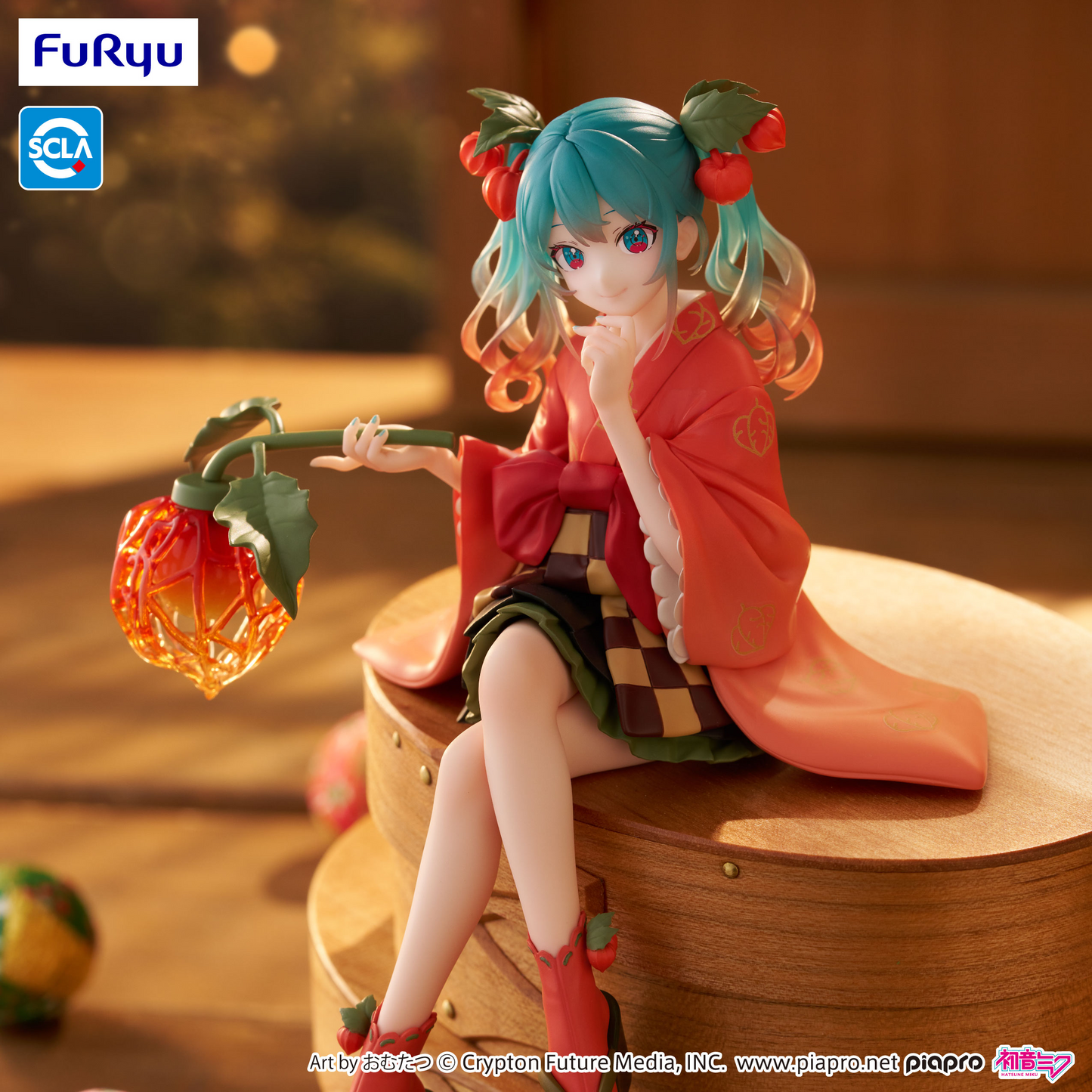 Hatsune Miku Noodle Stopper Figure Flower Fairy Winter Cherry FuRyu