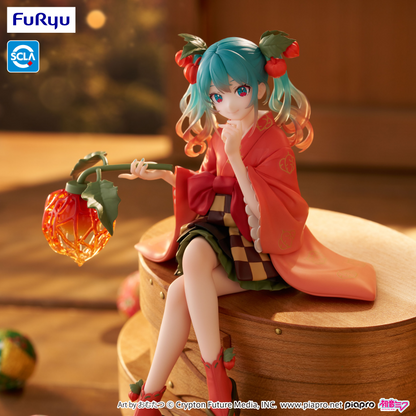 Hatsune Miku Noodle Stopper Figure Flower Fairy Winter Cherry FuRyu