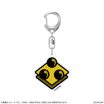 Monster Hunter Wilds Item icon Acrylic Keychain CAPCOM