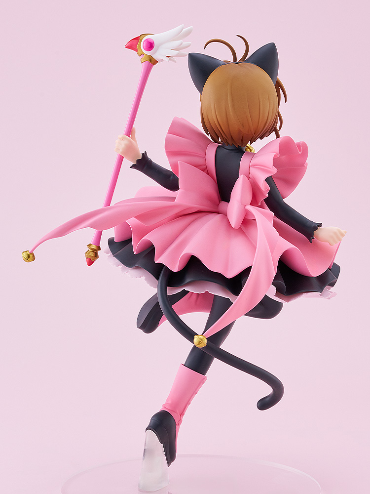 Card Captor Sakura POP UP PARADE Sakura Kinomoto: Black Cat Costume Ver. L Size GOOD SMILE COMPANY