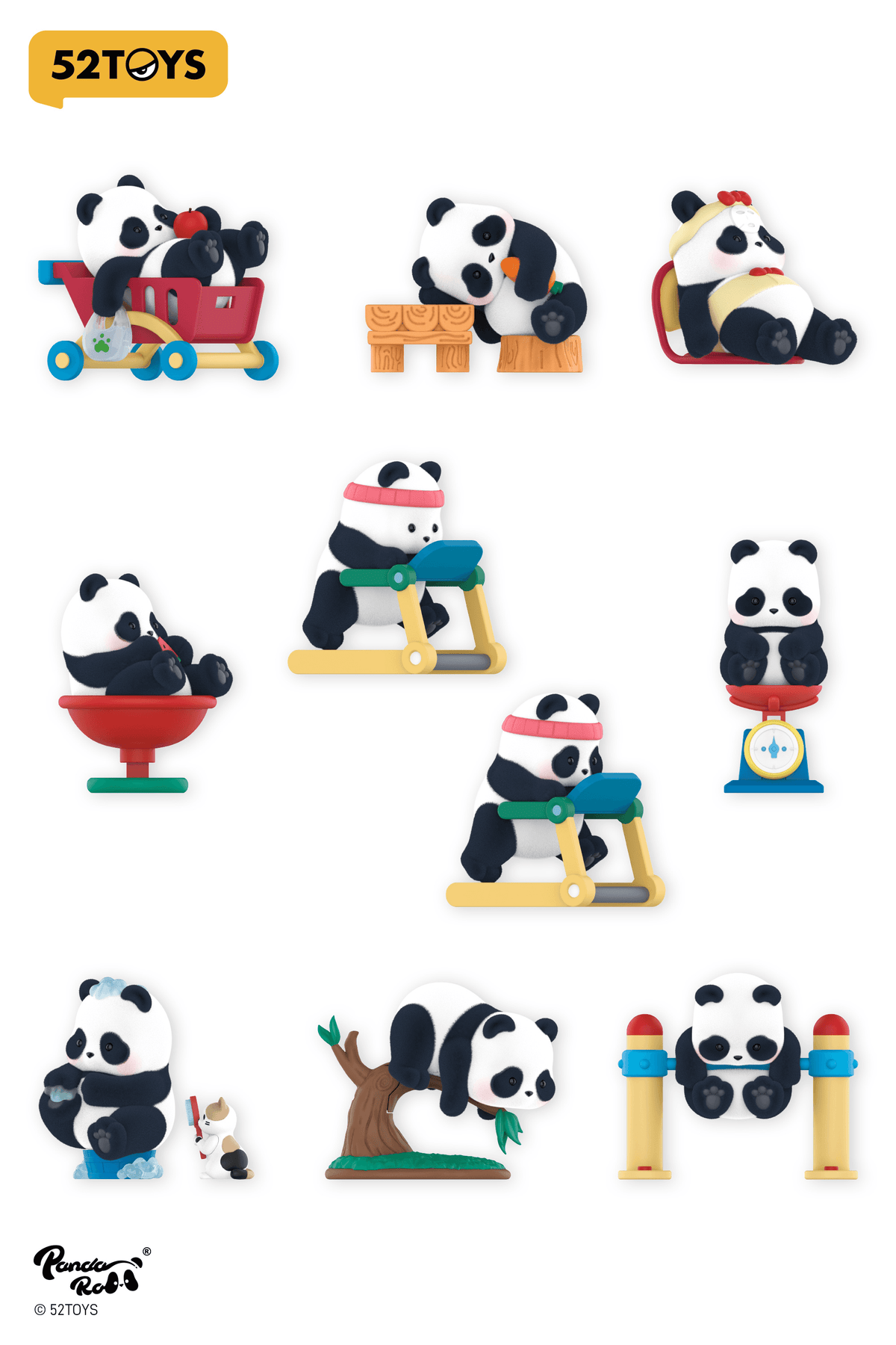 Panda Roll Playful Journal 52TOY