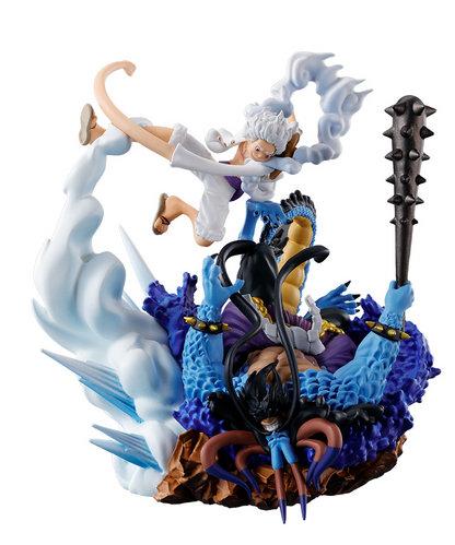 One Piece Pettitrama series LOGBOX RE BIRTH ONE PIECE Gear Five Special MEGAHOUSE