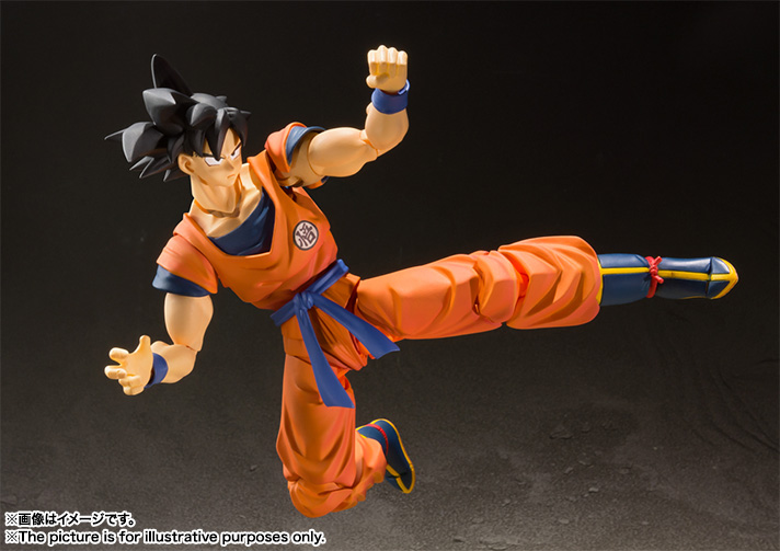 Dragon Ball Z Bandai S.H.Figuarts Son Gokou Earth Grew up Saiyan