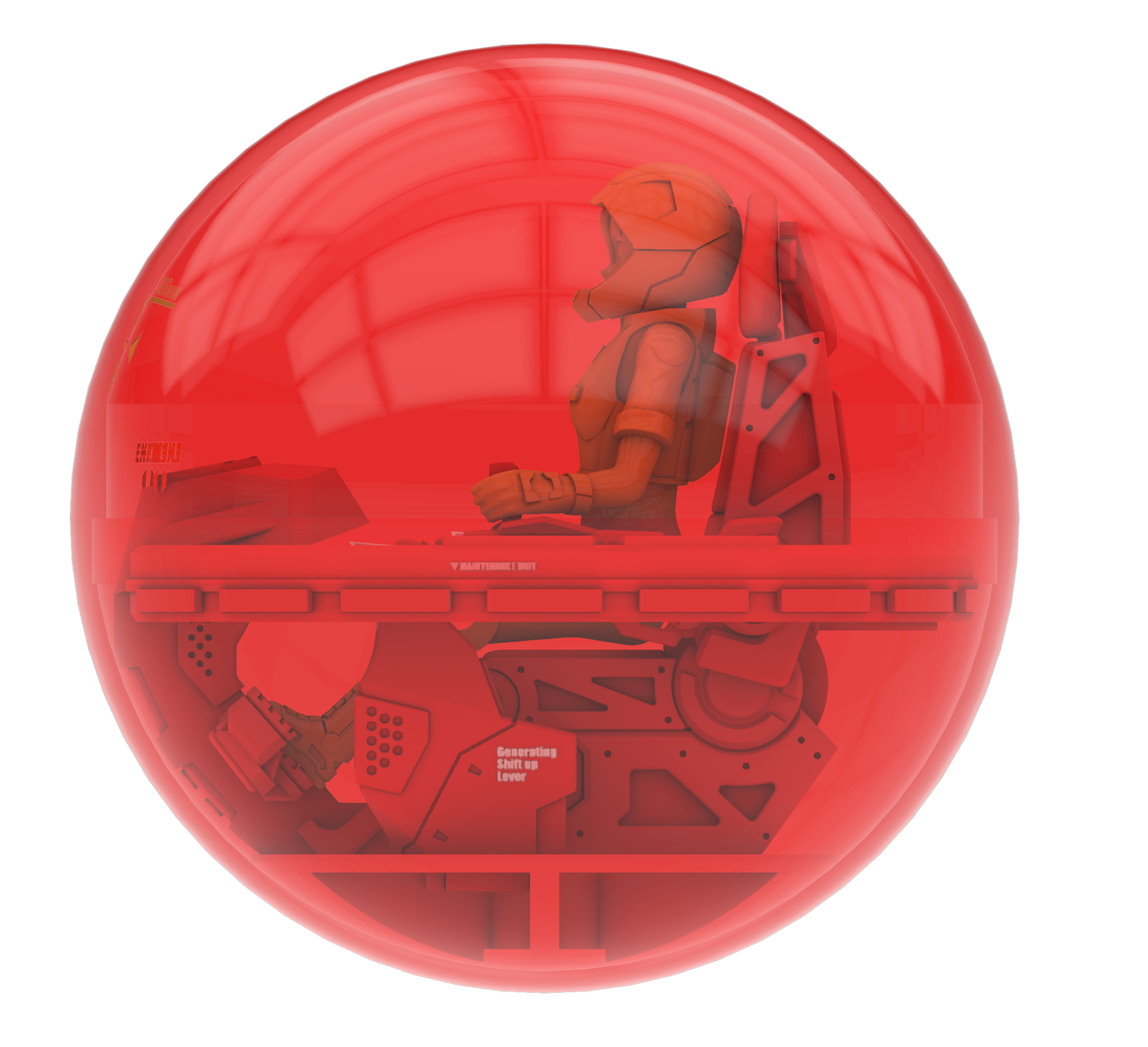 Capsule Cockpit Type FO-6532 BOX Deluxe Edition WONDER PON