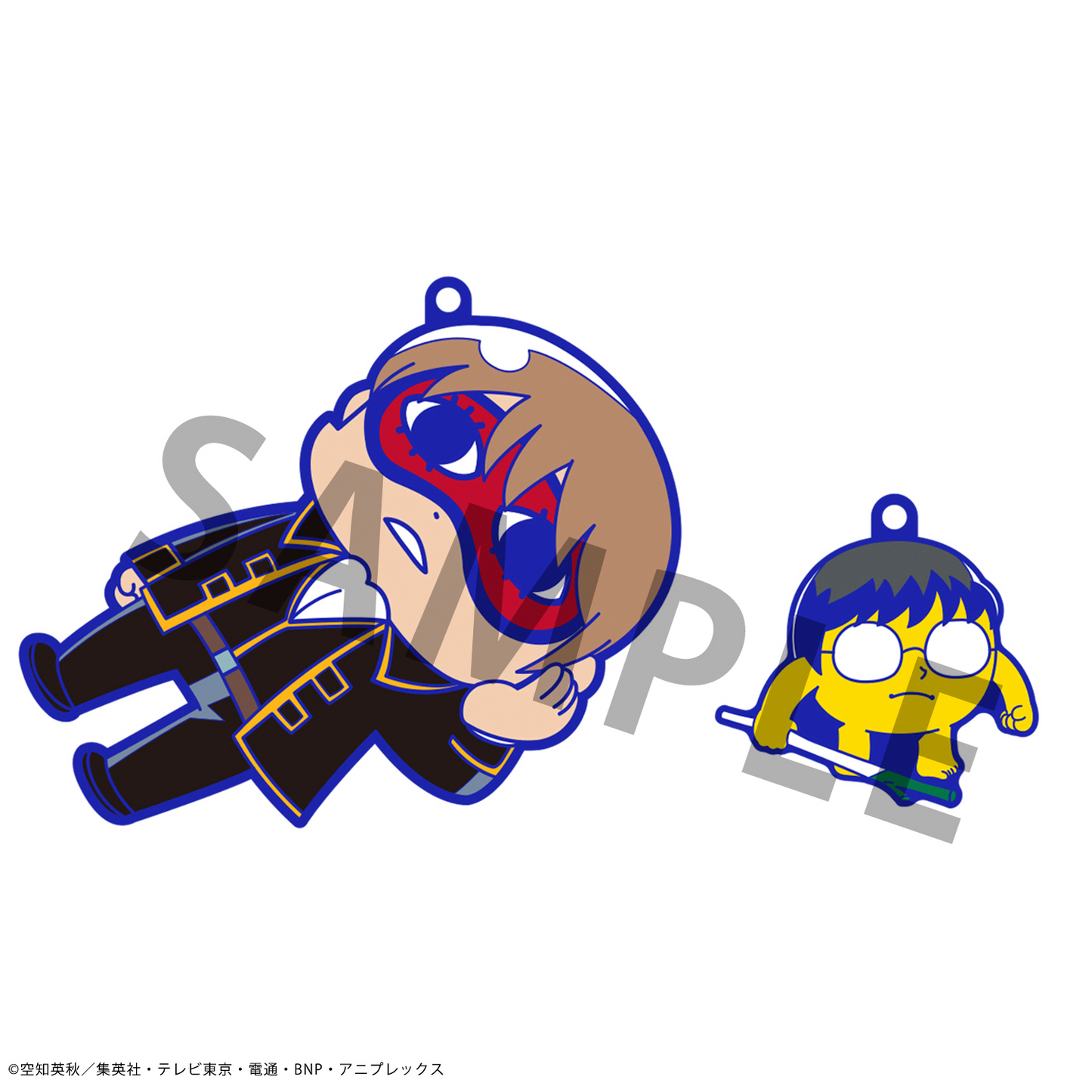 Gintama x Okawabukubu Gintama Oshanti Rubber Mascot MEGAHOUSE