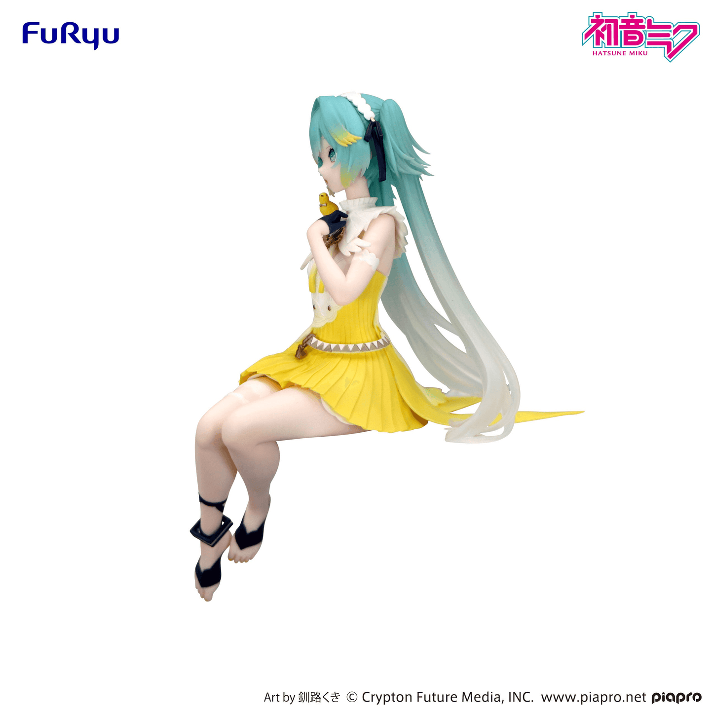 Hatsune Miku Noodle Stopper Figure Canary Bird FuRyu