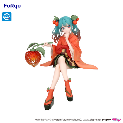 Hatsune Miku Noodle Stopper Figure Flower Fairy Winter Cherry FuRyu