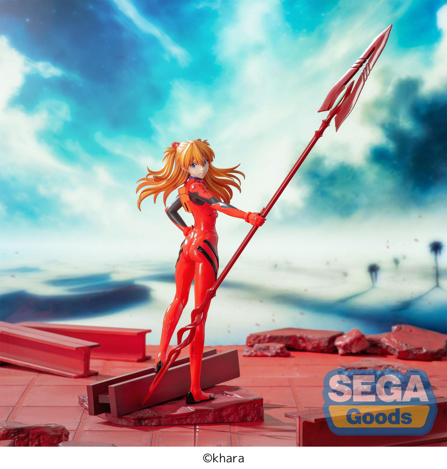 EVANGELION: 3.0+1.0 Thrice Upon a Time Asuka Shikinami Langley x Spear of Cassius Luminasta SEGA