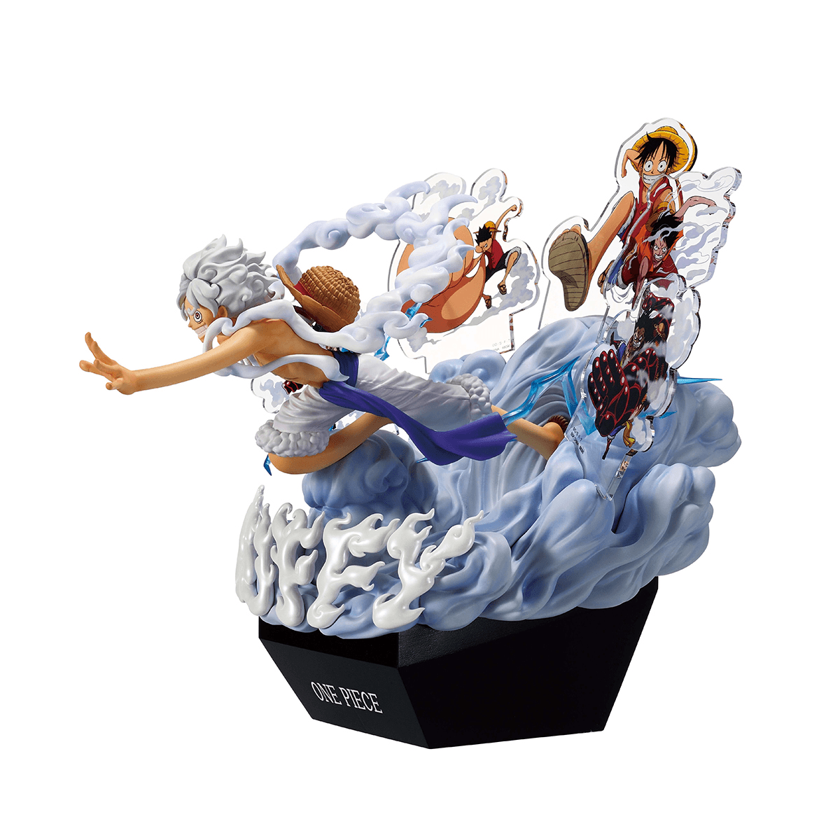 ONE PIECE Monkey D. Luffy Gear 5 Ondimension (Memories Of Adventure and The Shipping Route The Future)BANDAI Ichibansho