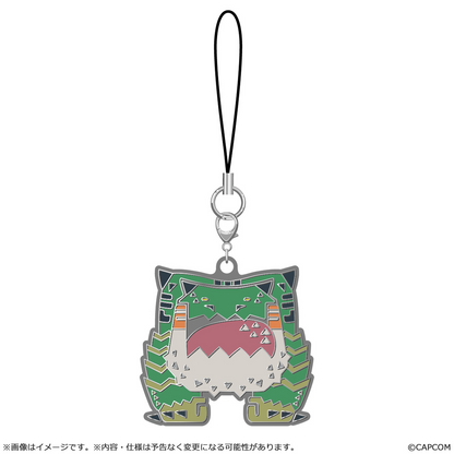 Monster Hunter Wilds Monster icon Metal Keychain CAPCOM