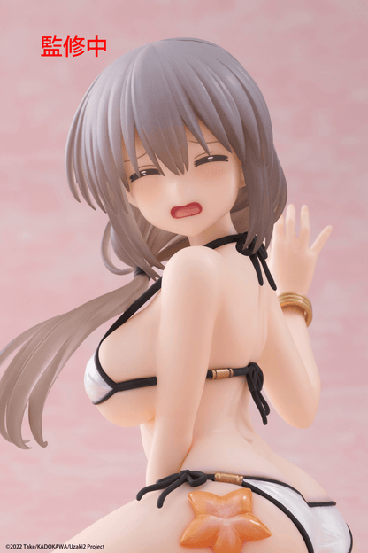 Uzaki-chan Wants to Hang Out! ω Desktop Cute Figure Tsuki Uzaki (Swimwear Ver.)TAITO