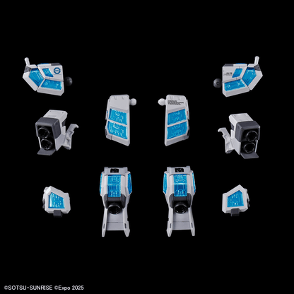 HG RX-78F00/E Gundam EX-001 G.L.R.S.S. Feather Unit 1/144