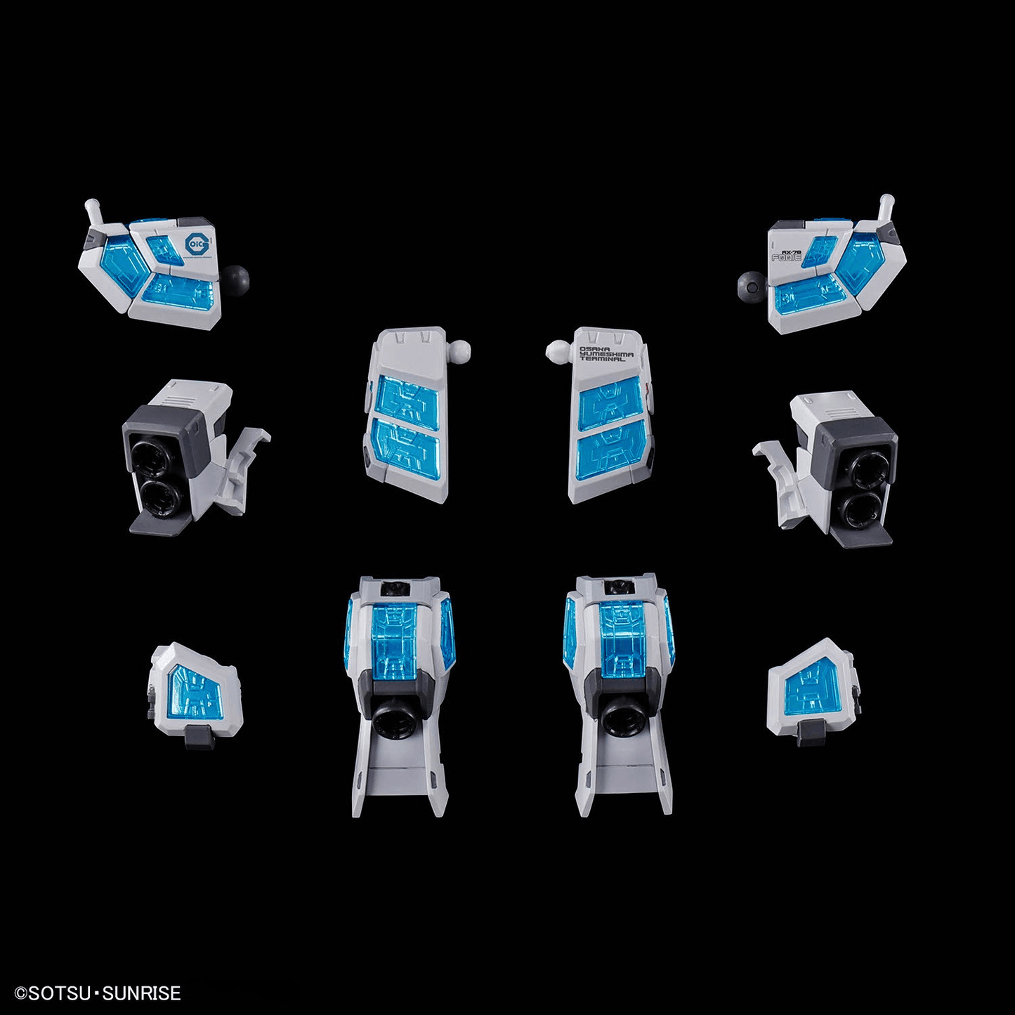 HG RX-78F00/E Gundam EX-001 G.L.R.S.S. Feather Unit 1/144 CHEMICAL RECYCLE Ver.
