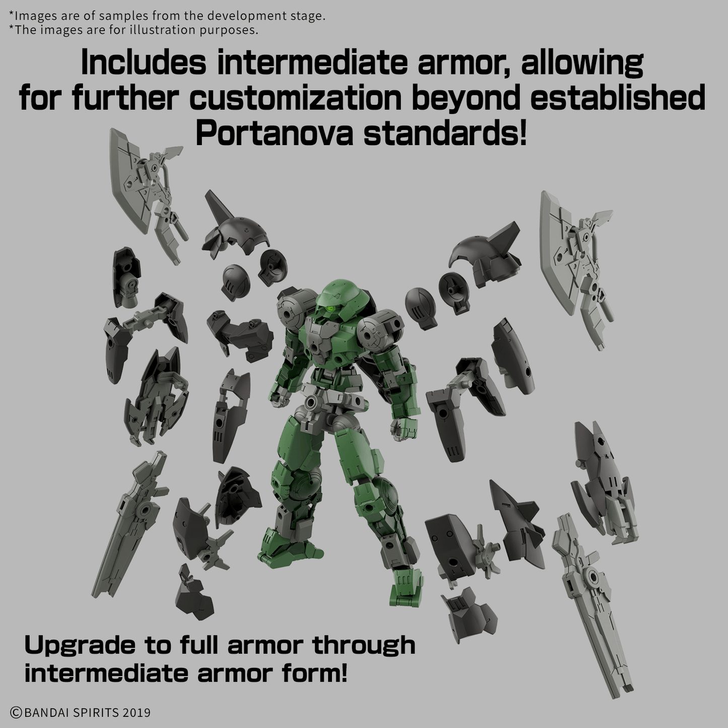 30MM 77 bEXM-15FA Full Armor Portanova 1/144