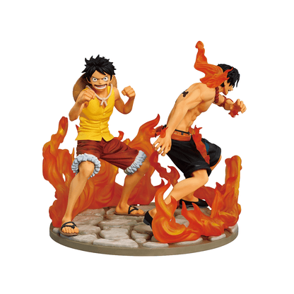 One Piece Ace & Luffy (Dramatic Memories)Ichibansho Figure BANDAI