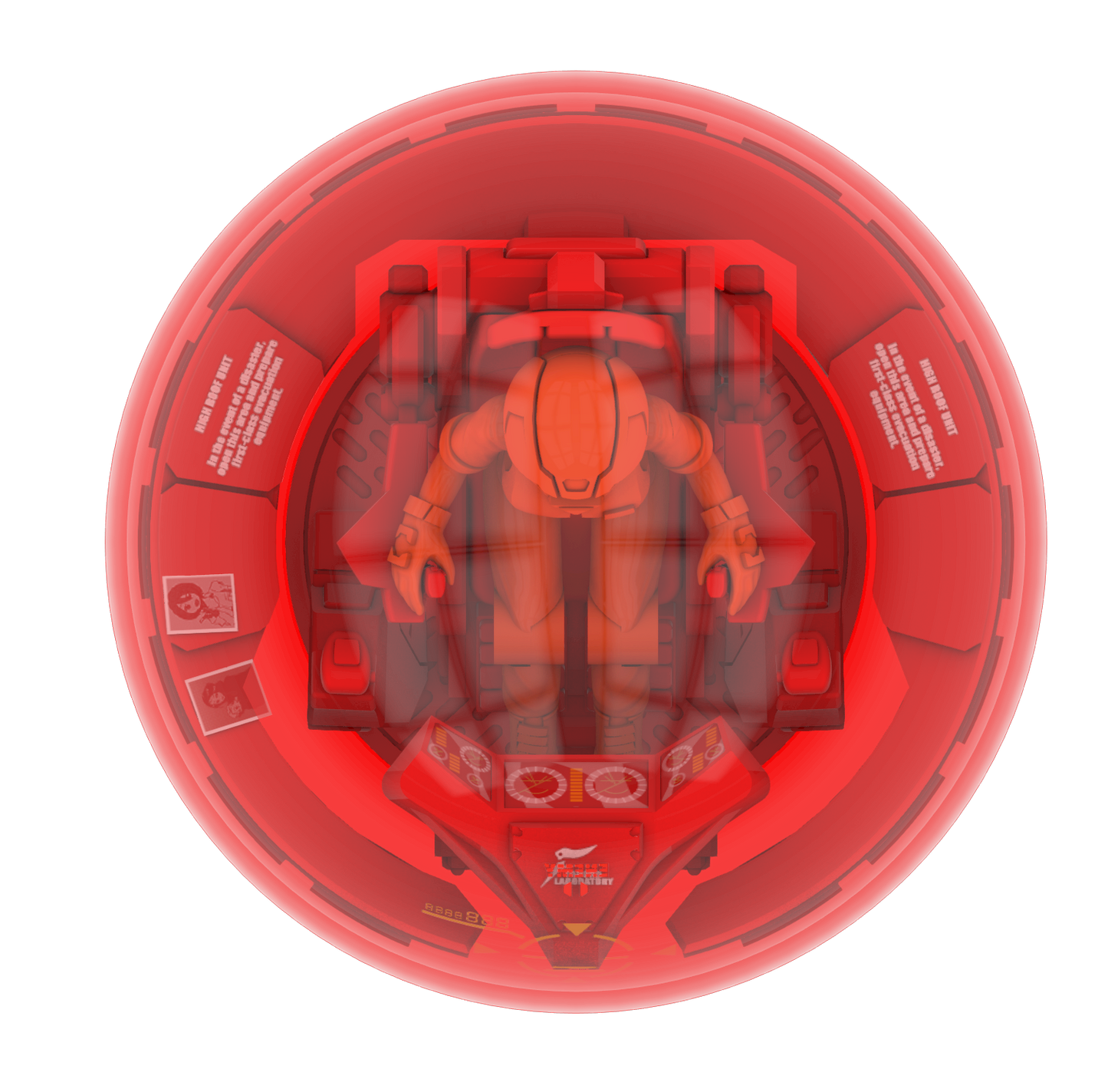 Capsule Cockpit Type FO-6532 BOX Deluxe Edition WONDER PON