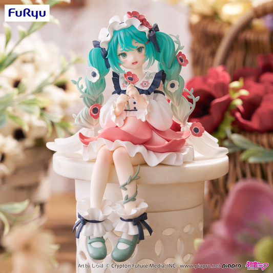 Hatsune Miku Noodle Stopper Figure Flower Fairy Anemone FuRyu