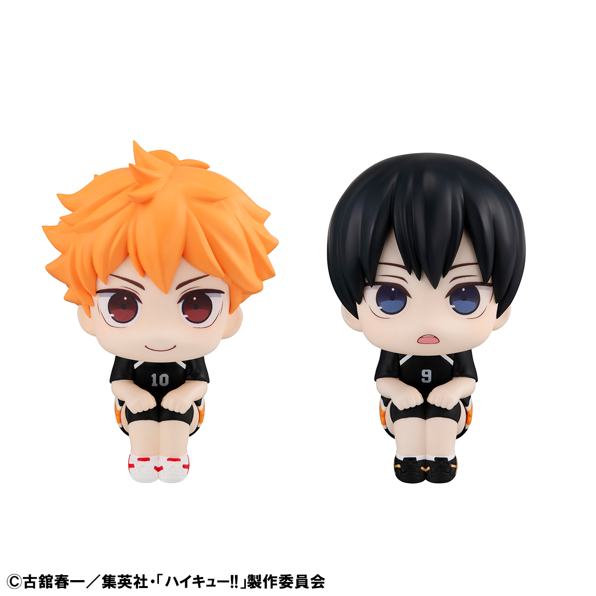 Haikyu!! Lookup Shoyo Hinata Uniform ver.／Tobio Kageyama Uniform ver.set 【with gift】 MEGAHOUSE